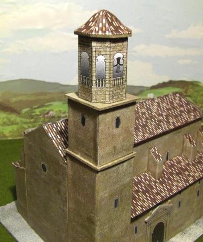 papermau on Twitter: "Spanish Church Of Asunción Paper Model - by Blog ...