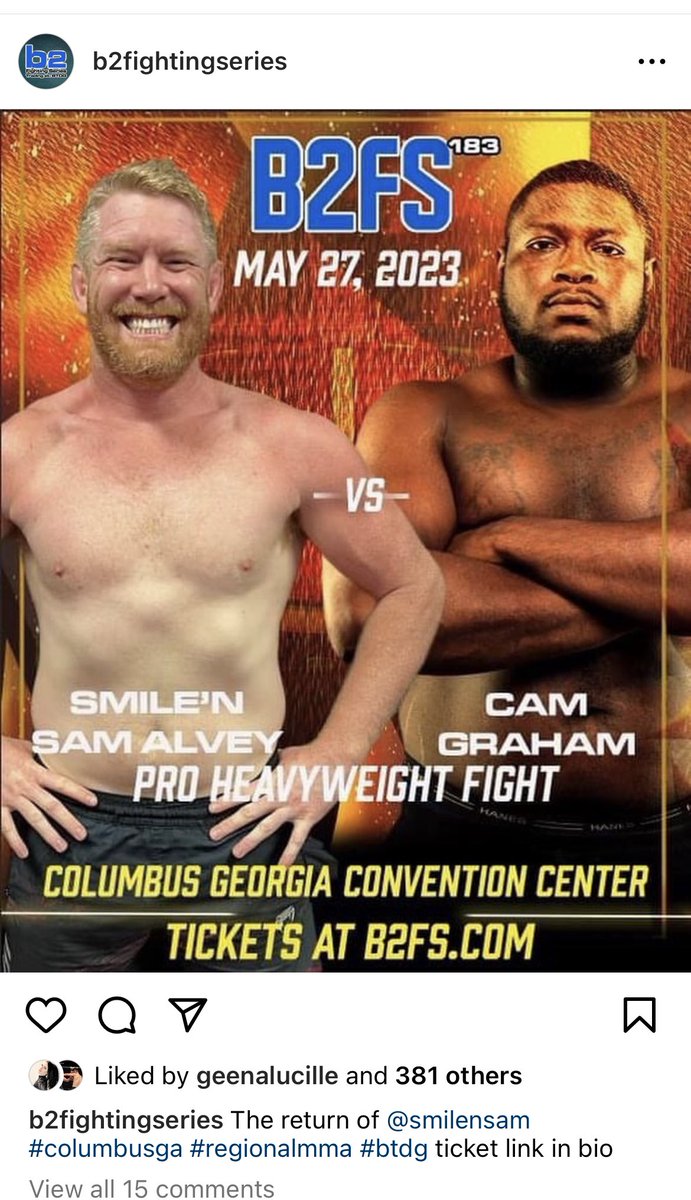 82_USjams's tweet image. #B2FS Is growing at a rapid pace in the fastest growing sport of #MMA This company is about to explode with sponsors, big names, and a stock price reaching new highs! High Risk = Huge Rewards! Let’s Go $BTDG 👊🏽🔥👊🏽 Over 382+ Likes on Instagram, growing quickly!!!