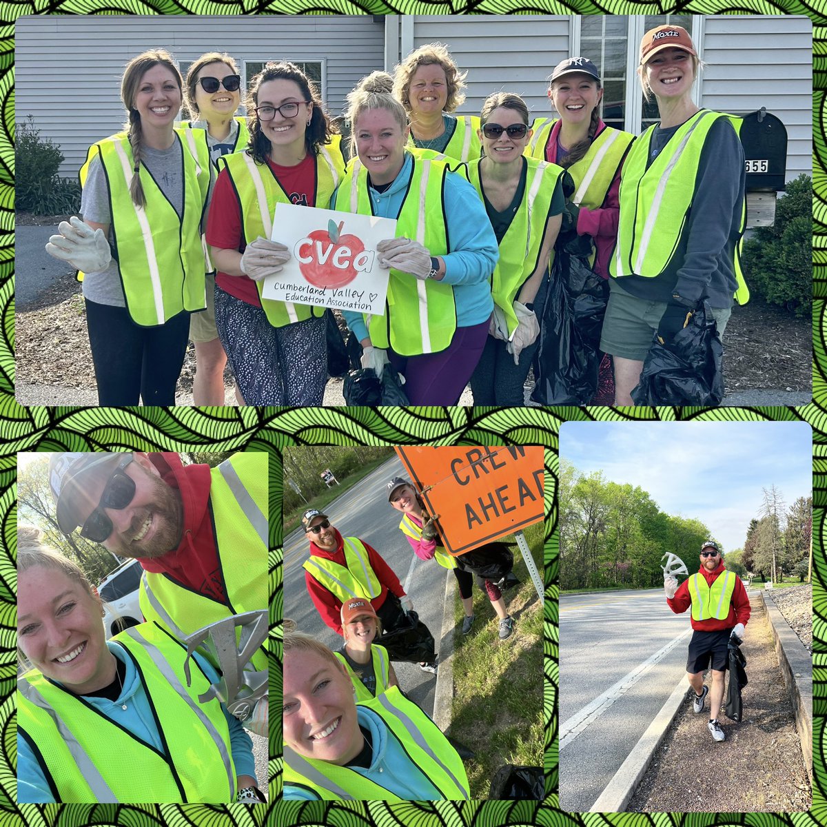 HAPPY EARTH DAY!! 🌎💚💙

What a fun morning cleaning our Earth with friends and colleagues!

Special thanks to Mr. Ziegler for joining us 🩷

#CVProud

@MSXLions 
@MrsTingleyMSX 
@GotMoxie21 
@jmtroutman15