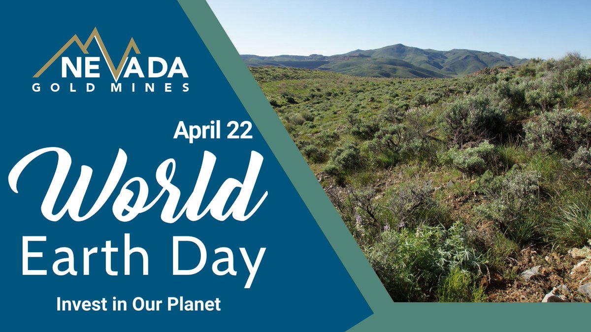 Environmental stewardship is a fundamental responsibility of any modern mining company and a critical part of our business strategy. Nevada Gold Mines is a committed custodian of the unique lands, waters, flora and fauna of our state. #EarthDay2023 #InvestInOurPlanet #NVMining