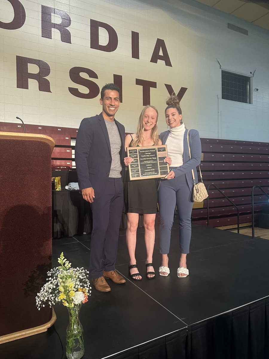 community_corey's tweet photo. A moment for a lifetime.

Last night, Sierra and I, served as the KEYNOTE Speakers at the 2023 Concordia University Chicago Student Athlete Awards Banquet.

Sierra &amp; Northwestern Mutual, announced the 2023 Northwestern Mutual Athletic Leadership award winner, prior to my address. https://t.co/QMColYeZ2R