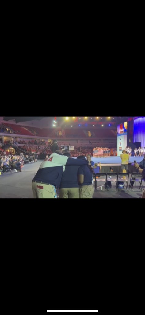 basic_paigee's tweet photo. “What’s the only thing that stands in the way of you being successful?” We made the impossible possible 🥹 @usacheer https://t.co/7Iqwm9pYEe