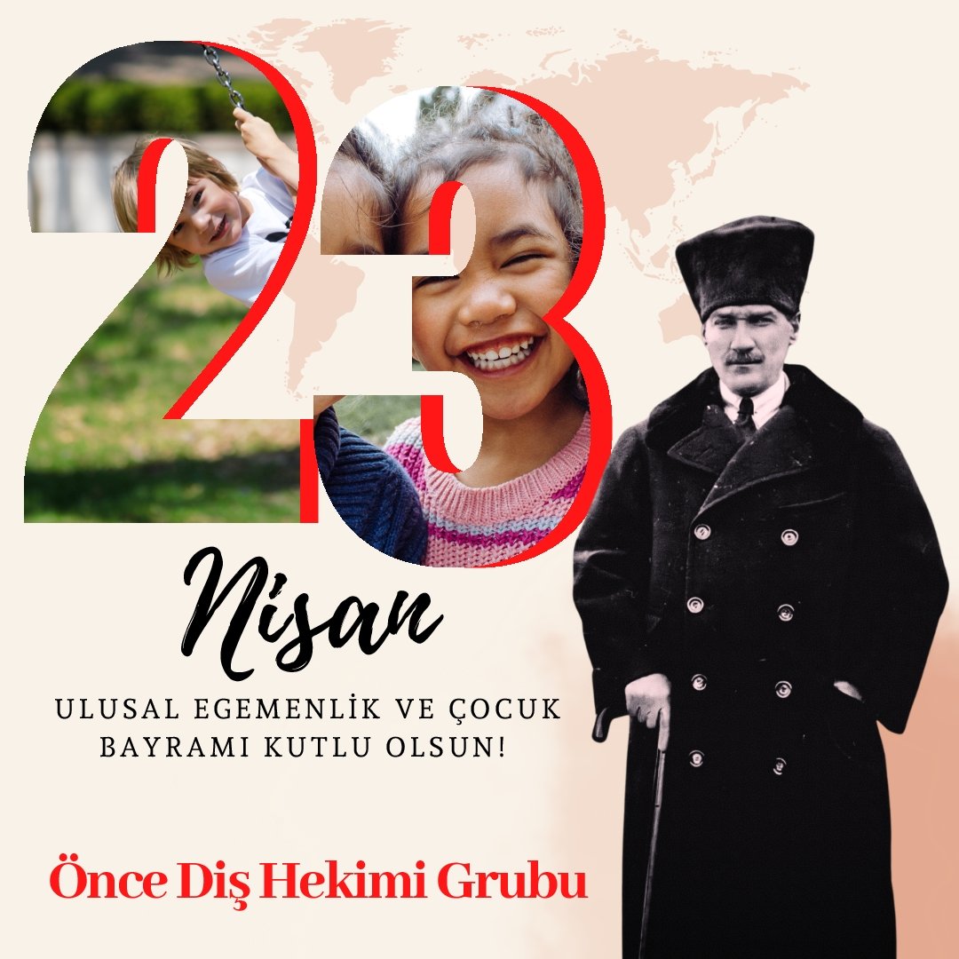 23 Nisan Ulusal Egemenlik ve çocuk bayramı kutlu olsun