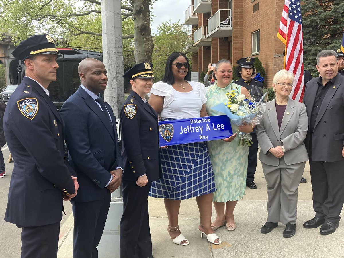 NYPD Queens North on Twitter "Today we honored Detective Jeffrey A