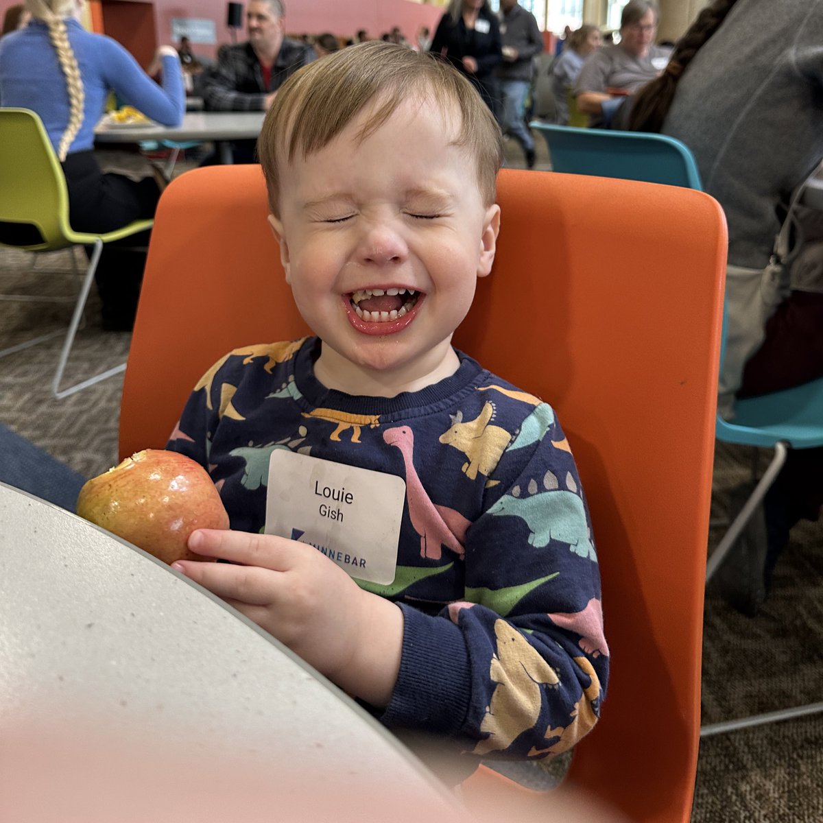 How I feel about being able to have my toddler at #minnebar 🥰