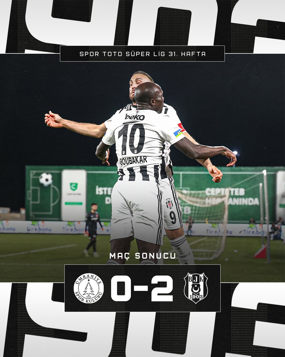 Beşiktaş JK on X: Evimizde 3 puan bizim. 💪 Beşiktaş 2-0 Gaziantep FK 🦅