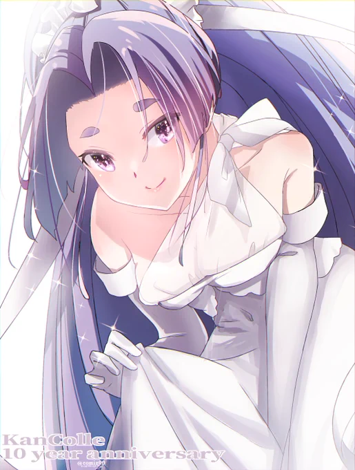 おめでとうございます!初春ちゃんとこれからも一緒#艦これ10周年 