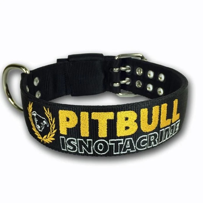 EvilCollar's tweet photo. Collare Pit Bull is not a Crime, la scelta perfetta per i proprietari di cani di grossa taglia che vogliono sostenere la causa con stile. Questo Collare, frutto della collaborazione con Pitbull is not a crime , è realizzato con 4 strati di nastro cuciti… https://t.co/axfbcaiwxk https://t.co/W28xX4AvA1