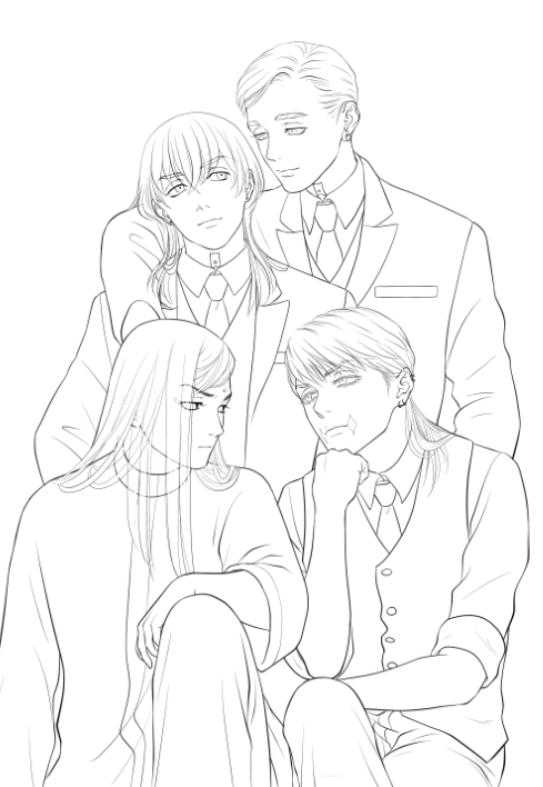 表紙についてご意見ありがとうございました🙇‍♀️ちゃんとカラー絵描きます💪☺️✨ 