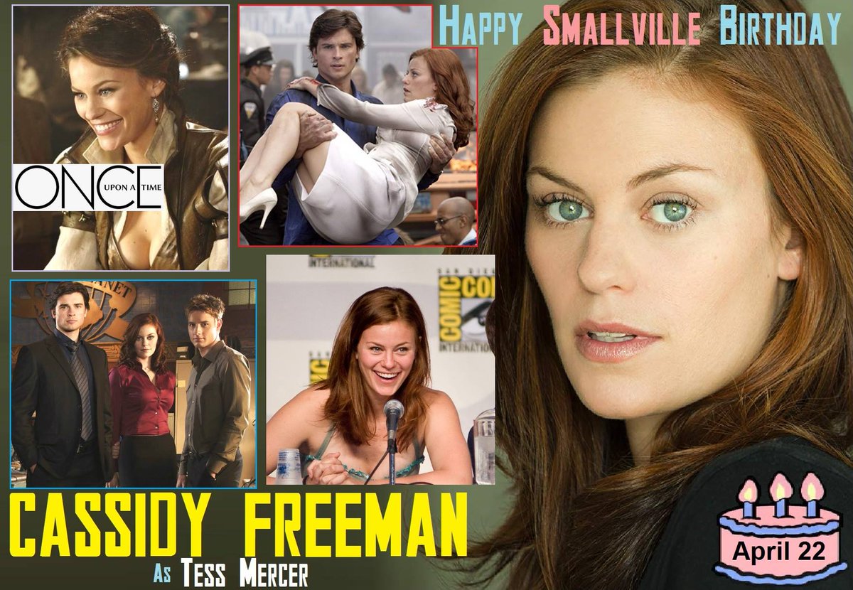 Happy birthday Cassidy Freeman, born April 22, 1982.
#CassidyFreeman #Smallville #OnceUponATime #Longmire #TessMercer #April22 #Birthday #TodayInNerdHistory
More Info
facebook.com/photo/?fbid=30…