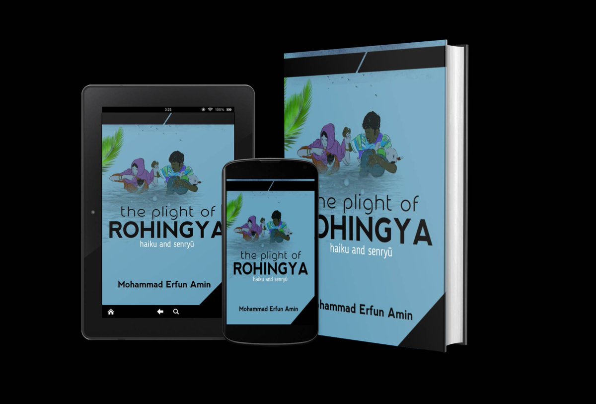 ErfunAmin's tweet photo. Hi! I wish you all Ed-ul-Fitr Mubarak. It is a time to strengthen our bonds with family and friends. Today, I'm going to annouce that my fourth book "the plight of #Rohingya will be published on Amazon very soon! https://t.co/EEtWpMMkbu