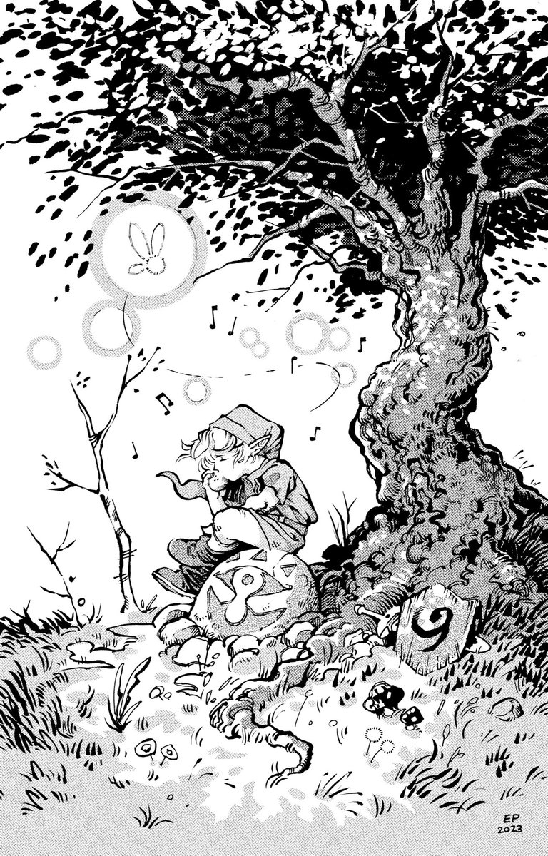 epope_ink's tweet photo. legend of zelda https://t.co/p13gCnRpdx