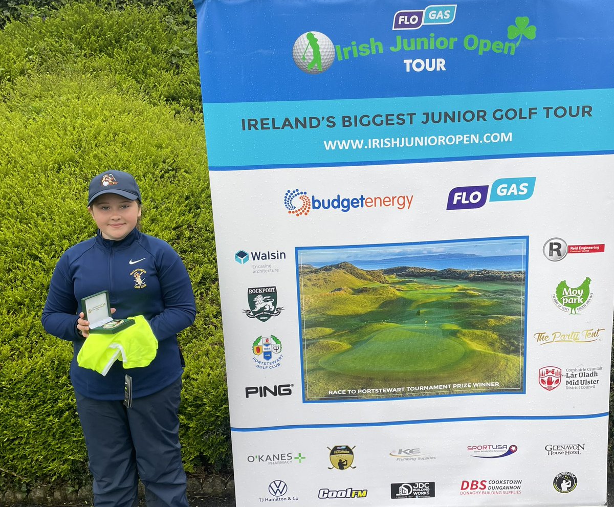 U11 ‘Flogas Irish Junior Open Spring Tour’ Nett Champion at Mount Temple Golf Club - Leah McEvoy from Portarlington Golf Club

irishjunioropen.com