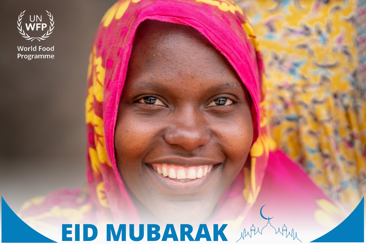 WFP_Tanzania's tweet photo. Happy #Eid to all who are celebrating 🧡🕌🤲✨🌙

As the holy month of #Ramadan comes to an end, @WFP 🇹🇿  family wishes you, your family, and your loved ones #EidMubarak2023 https://t.co/l4Vxo4VRkE