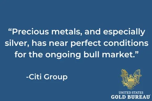 FMSilverCorp's tweet photo. Citi Says #Silver is Best Asset if Dollar Falls. Citi Group analysts are forecasting more troubles for the Dollar and continued upside for silver in the coming months.  Link: https://t.co/QTX6yFy0mA @FMSilverCorp @keith_neumeyer #TripleDigitSilver #BuyPhysical $AG $FR https://t.co/OH0DEM2BEj