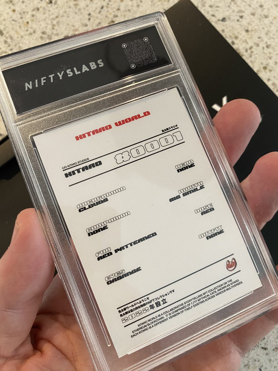 Forest fam,

We’re happy to announce that our partnership with <a href="/NiftySlabs/">NiftySlabs</a> unveils NOW!

⚡️Scenes artifact holders: claims open up today!

⚡️Kitaro holders, the first 20 orders are only 0.025 ETH, then .045 ETH after.

Prepare your grails, more details coming soon.

#niftyslabs