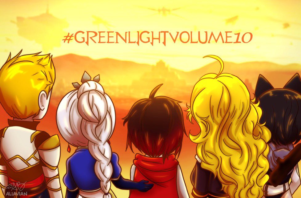 Ave_r_ie's tweet photo. #GREENLIGHTVOLUME10 

Because Ruby’s story isn’t over❤️
Because Weiss’s story isn’t over🤍
Because Blake’s story isn’t over🖤
Because Yang’s story isn’t over💛
Because RWBY’s story isn’t over

Because Monty’s story isn’t over

Art credit: @AliAvian https://t.co/x3MhKzFE7F