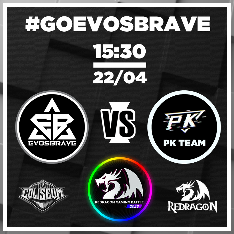 evosbrave's tweet photo. Hoje o compromisso é na RGB Finals da @ColiseumGG
VERSUS PK Team
Canal: https://t.co/EMcM4UAbpo
A transmissão inicia às 15:10
#GoEVOS #COLISEUM #CSGO #CS2 #EVOSBRAVE #EVOSSTAR https://t.co/4o7HopxRNp