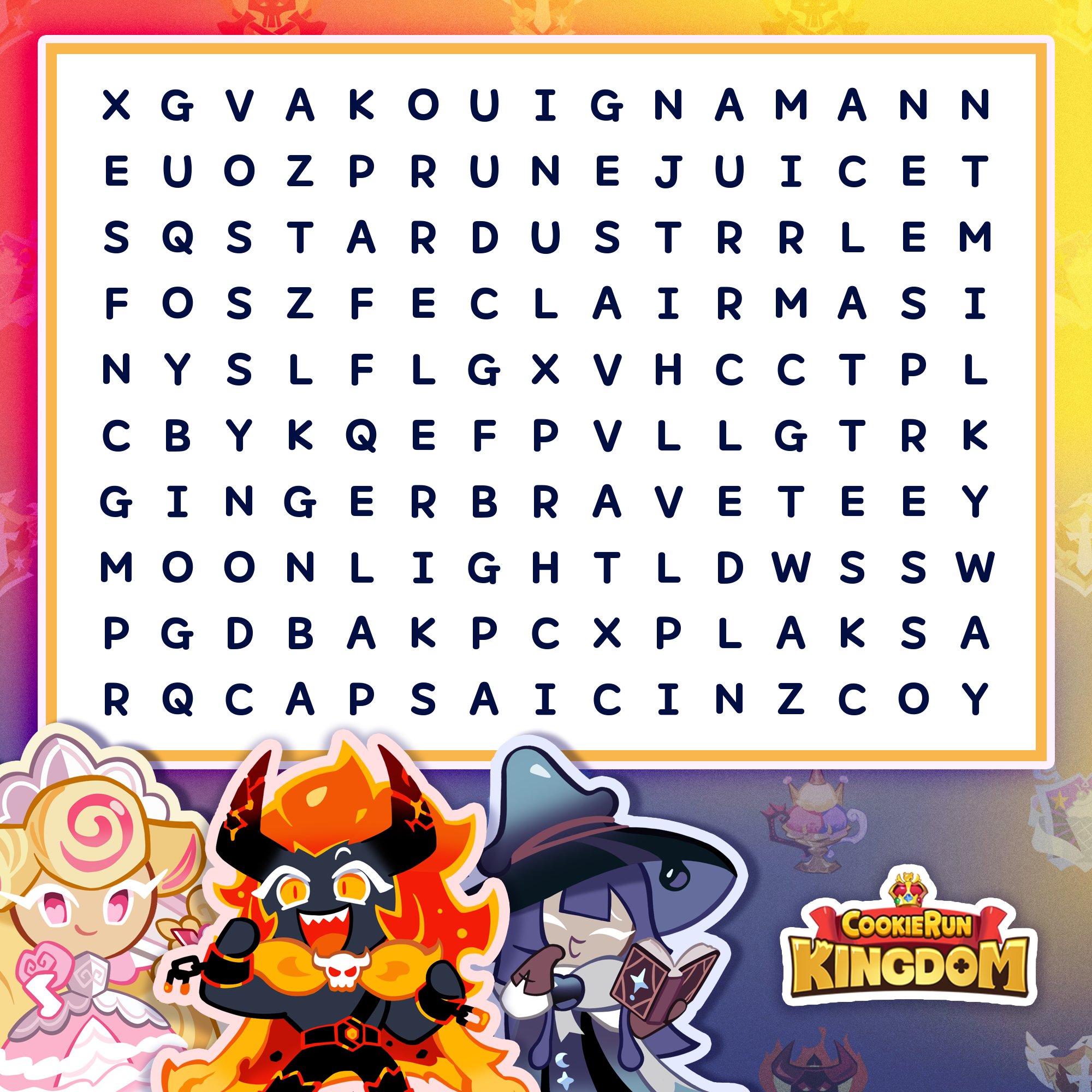 CookieRun: Kingdom on X: &ldquo;I spy with my little eye, something that 