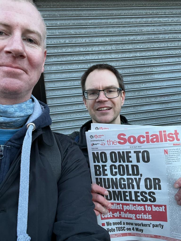 'It can't go on like this! Someone's got to do something to stop things getting worse and worse' We were out in Bearwood today speaking to voters ahead of our public meeting this Monday.
