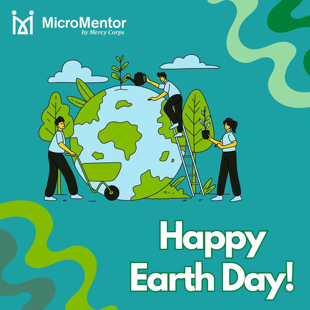 MicroMentor's tweet image. Happy Earth Day! 🌱

With over 20,000 mentors specializing in sustainability, your eco-friendly venture is in good hands with a MicroMentor green business mentor. We stand for the environment with these volunteer mentors. 

Will you join us? 
#MicroMentor #Sustainability