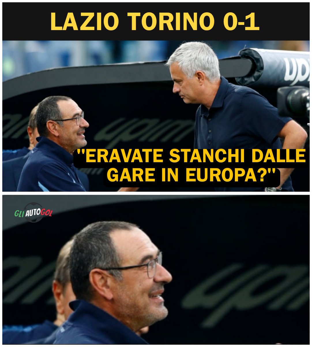 Potrebbe tranquillamente dirlo
#LazioTorino