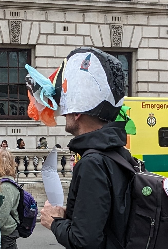 suzyfogg's tweet photo. Made it to #TheBigOne #XR today to celebrate #EarthDay What a beautiful celebration of our planet's biodiversity. But climate change is real; we need our Government to #ActNow https://t.co/C84pvlIciI