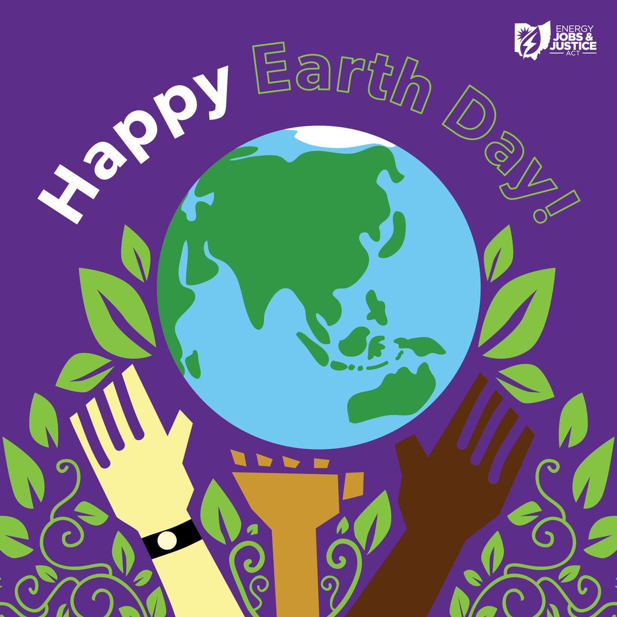 Happy #EarthDay! Over the past few weeks, we've heard from 100+ Ohioans about how we can address the climate crisis, create jobs, lower bills, and more through #EJJA. If you haven't added your voice yet, today is a great day to do so! bit.ly/ejjasurvey #JobsAndJustice
