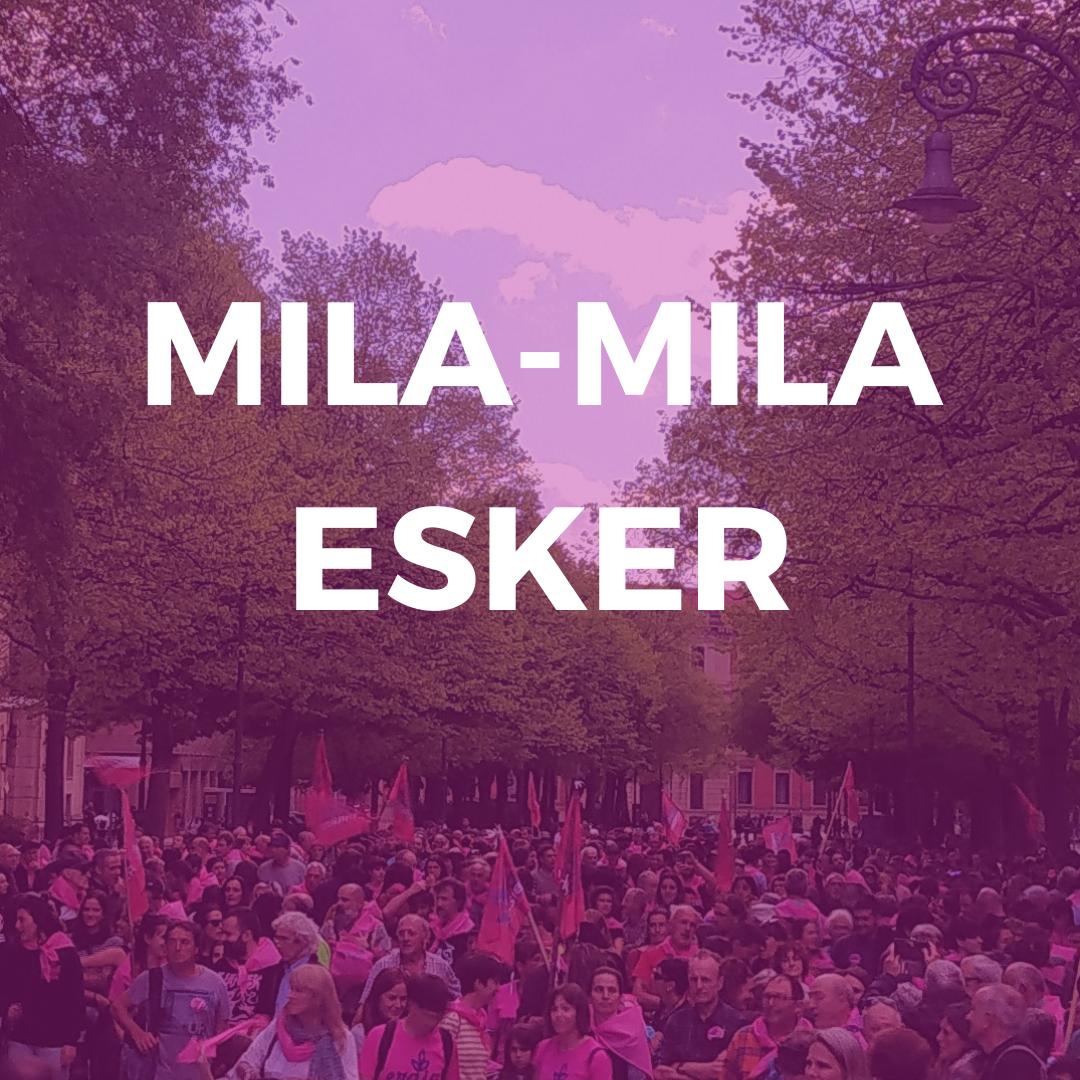 ErdizBizirik's tweet photo. Mila-mila esker gaur gurekin izan zareten guztiei! Landa eremuaren defentsan, Erdiz Bizirik! 🌱 https://t.co/KWNwZs1mpG