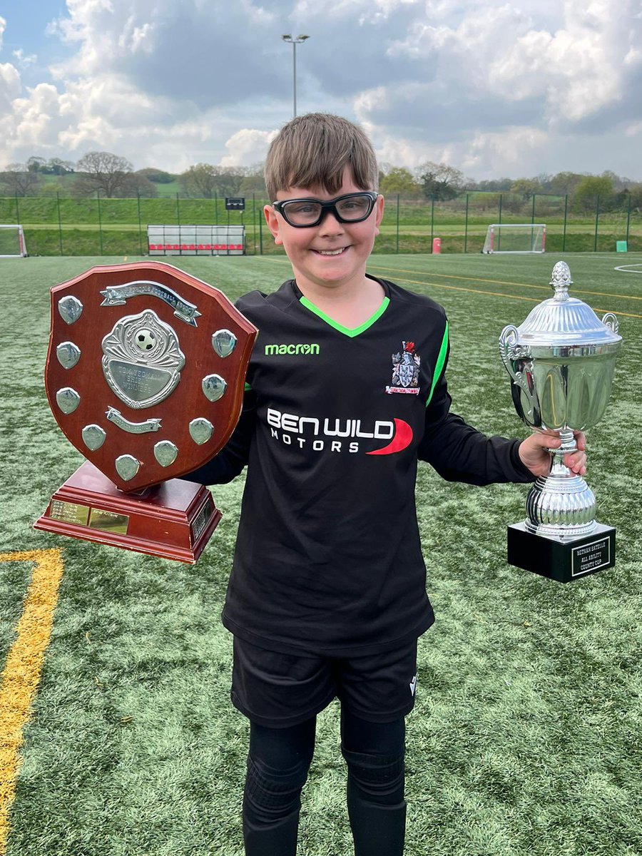 MartDodd's tweet photo. Super proud of Isaac and his Flintshire teammates today, N Wales &amp; Beth Satelle Schoolboy Champions https://t.co/3VV4J8HozB