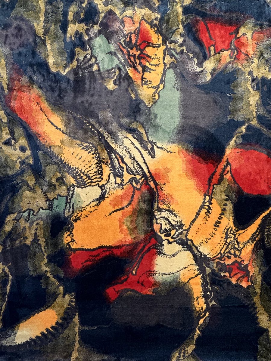 loisvoirol's tweet photo. Generative Art rug by @GaloAndStuff with @ArtPulls Milan design week 2023 https://t.co/YL22LcNAJJ