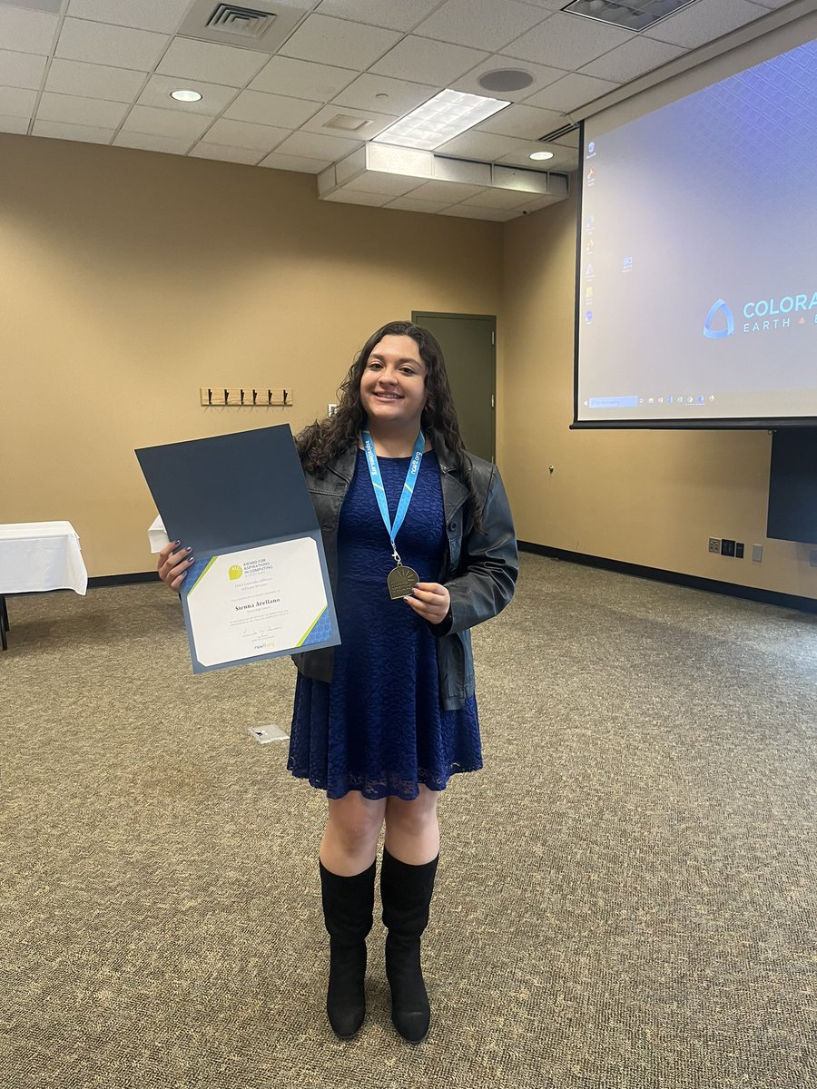 SiennaArellano6's tweet photo. So proud to be a 2023 NCWIT Colorado Affiliate Award Winner! #StVrainStorm @bethcerrone @AngelaWuIC @VerleneDodds @ICSVVSD https://t.co/2Yl7nrN8Ko