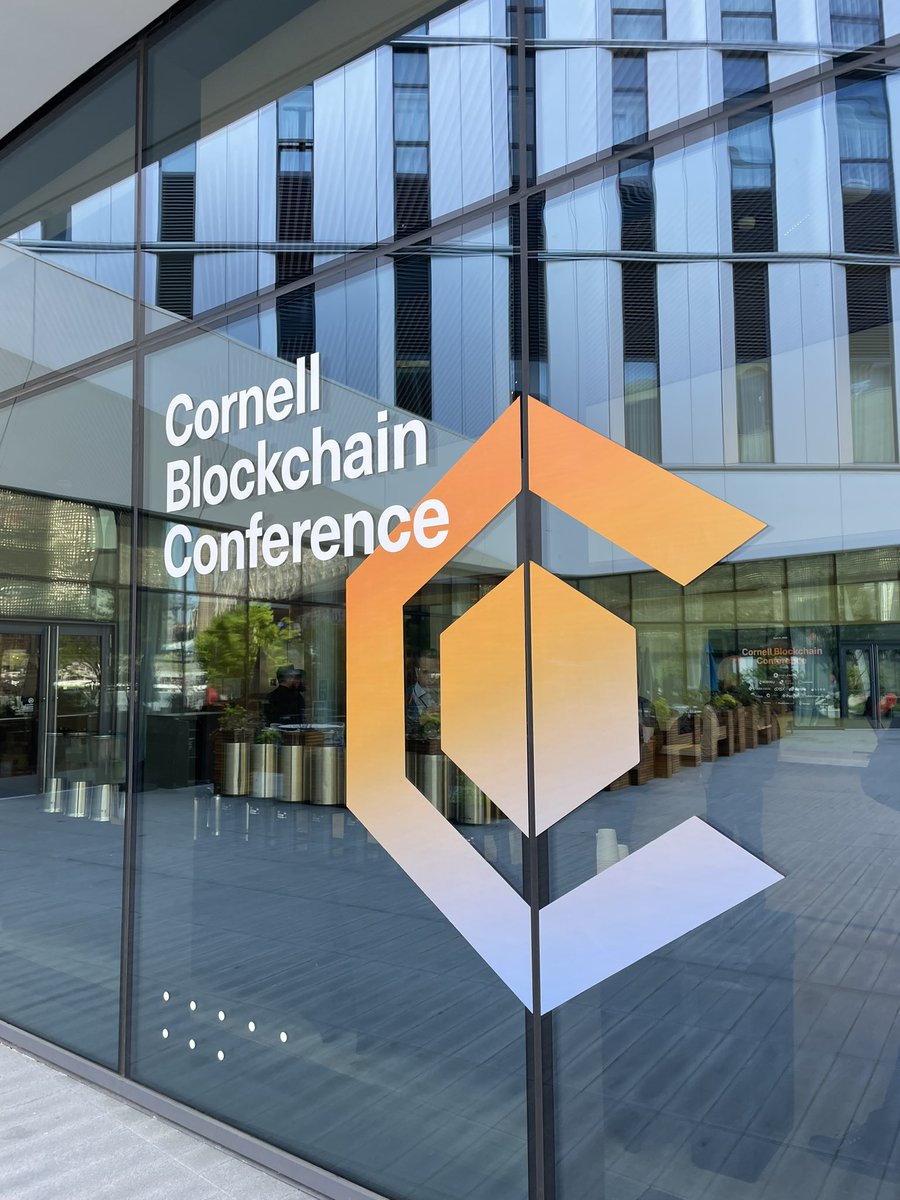 FinanceRegina's tweet photo. Yesterday I had a pleasure of attending Cornell Blockchain conference and talking to leaders in the space. My 3 takeaways: 

1. The state of crypto regulation in the USA is a train wreck 

2. Read the rest in the comments 
#cornellblockchain #web3 #blockchain #cryptoregulation https://t.co/etv6crzlCh