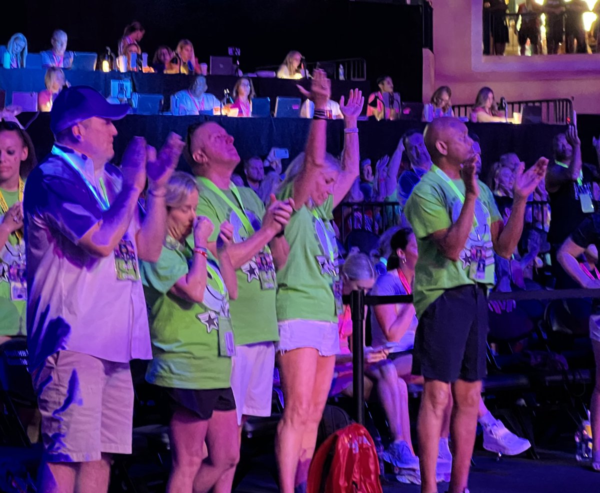 So much leadership and strength in this photo ❤️ #CheerWorlds2023 🌎