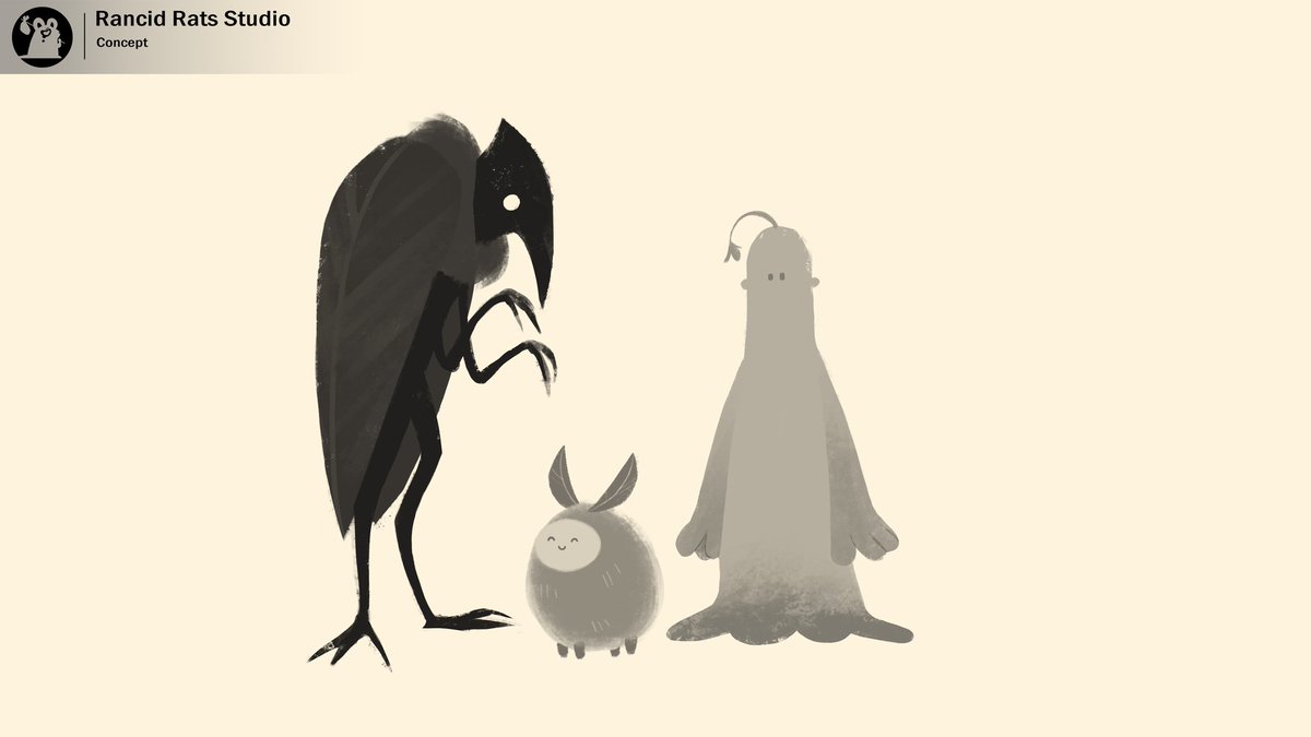 StudioRatelots's tweet photo. Some of the first design ideas for the three main kids of Our Little Delights! https://t.co/mtWckiDUTF
