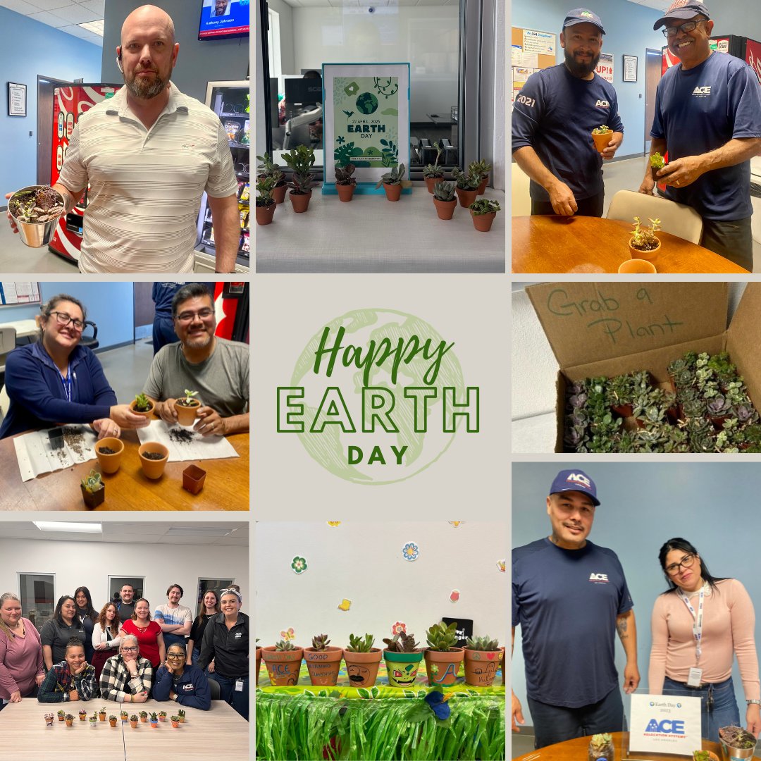 AceRelocation's tweet image. Happy Earth Day from Ace Relocation! Our teams are keeping it green in- and outside of the office with a plant swap and outdoor cleanup surrounding all 10 locations.