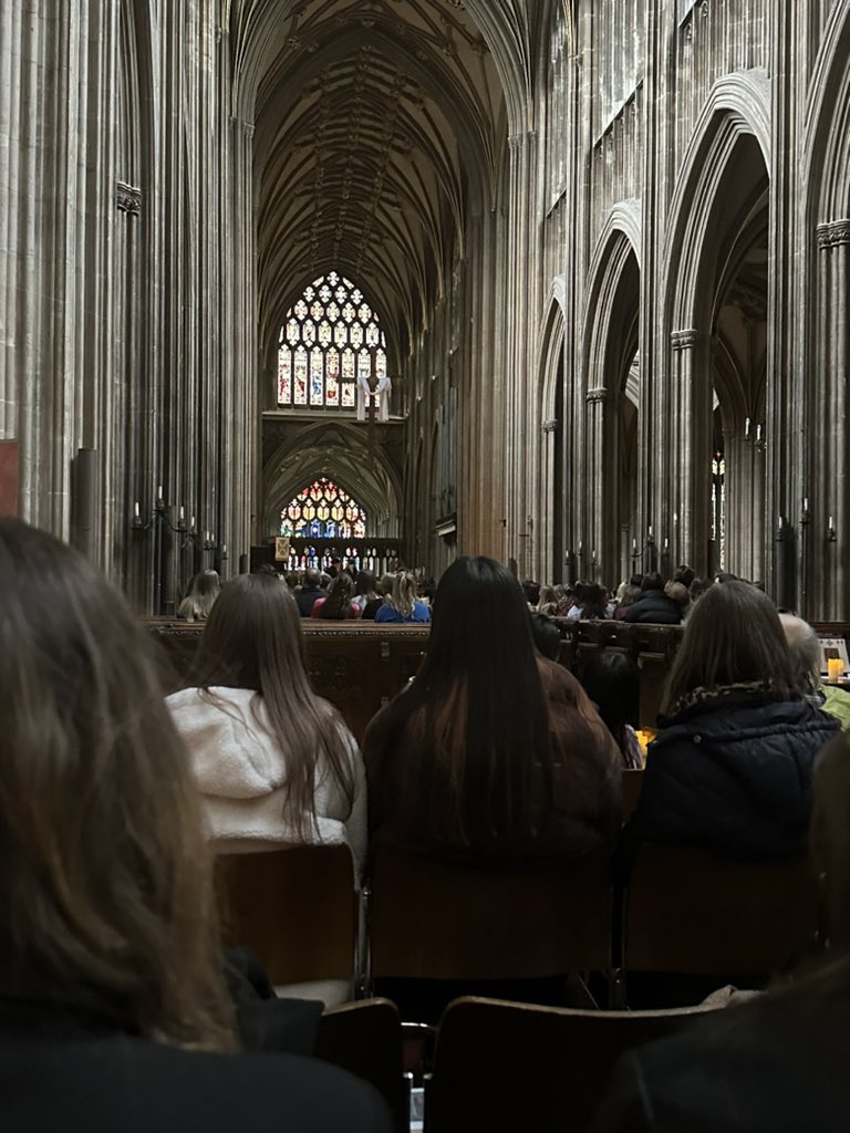 WezG's tweet photo. #northernstringquartet are the performers again at tonight’s @taylorswift13 tribute orchestra concert @stmaryredcliffe @fever_uk candlelight they blew me away last time! Looking to hear a repeat quality performance from them! Good luck! #TaylorSwift #Bristol https://t.co/X6LN9g6isq