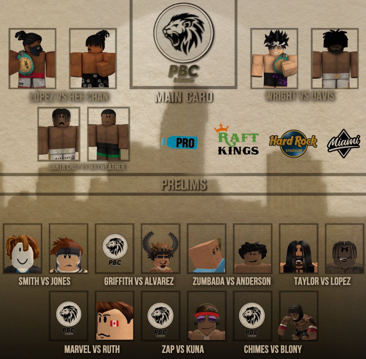 OfficialPBC_'s tweet photo. 11 fights coming your way, fight fans!!! 

Who are your picks for #LopezHeeChan ? 🤔

Live on RSPN+ | #PROHydration | Live at 5:00PM EST | 
[ Early Prelim: Alex Wolves Vs Jack Colby } https://t.co/PvHZNOUah5