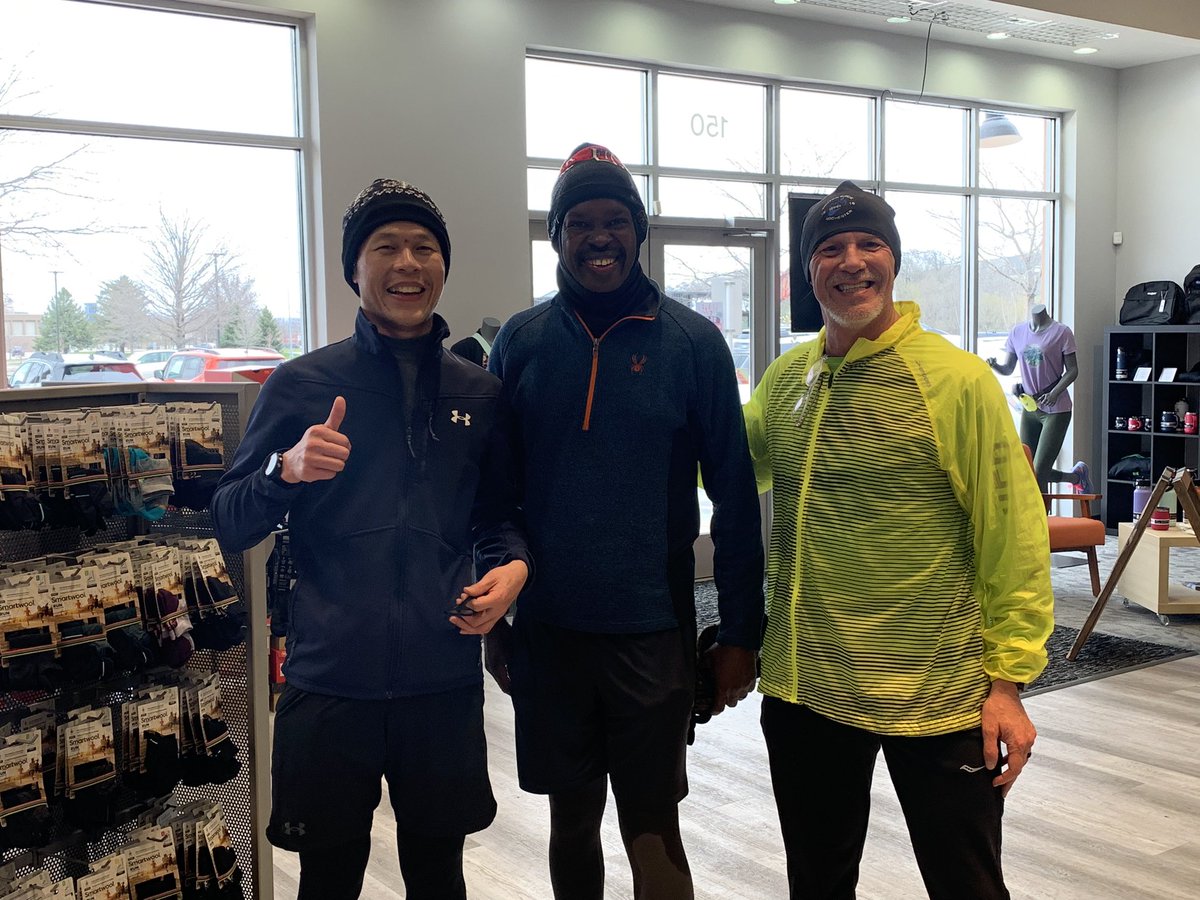 DalePfrimmer's tweet photo. Great group @TerraLocoMN this AM! Thankful to run with @ShawnZhu2018 for the whole 20! The wind was no joke! Thanks to @ActivePT for the coffee & bagels afterward! Thanks to Kyle & @mtschmitt for a creative route! #MarathonTraining #RunMN #RochesterRunningClub #20miler https://t.co/TPu9SJkbGn