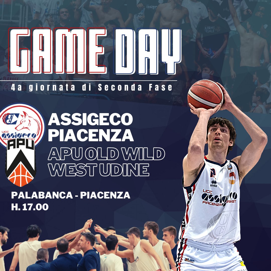 UCC_AssigecoPC's tweet photo. ๐ด๐๐๐ ๐ ๐๐๐ฌ๐ต
4๏ธโฃa Giornata di Fase a orologio
๐ Apu Old Wild West Udine
โฐ H17.00
๐ Palabanca - Piacenza
๐บ Canale MS Channel - 814 di Sky
๐บ LNP Pass
Arriva Apu Udine al Palabanca di Piacenza.
Forza ragazzi!๐๐
#almASSImo https://t.co/kM13o6RlDH