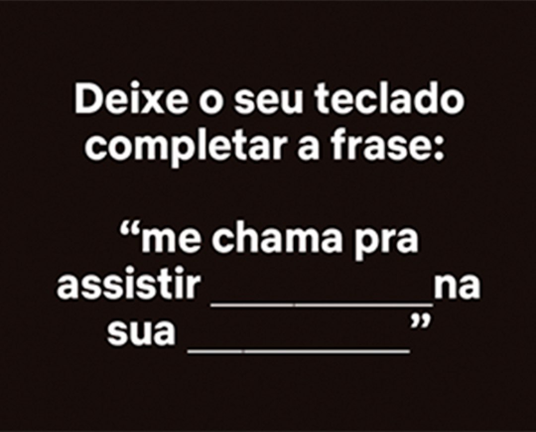 netflixbrasil on X: Deixe seu corretor completar a frase. https