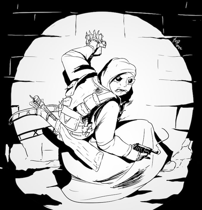 byConnieChang's tweet image. If you’ve ever wanted to kill the hell out of colonizers with your trusty six-shooter in an alternate 20s where Jinn walk the streets, then you should back #GunsBlazing!

My friend @BasheerGhouse has 4 days left to crowdfund and they’re only $4k away from the next stretch goal 👀