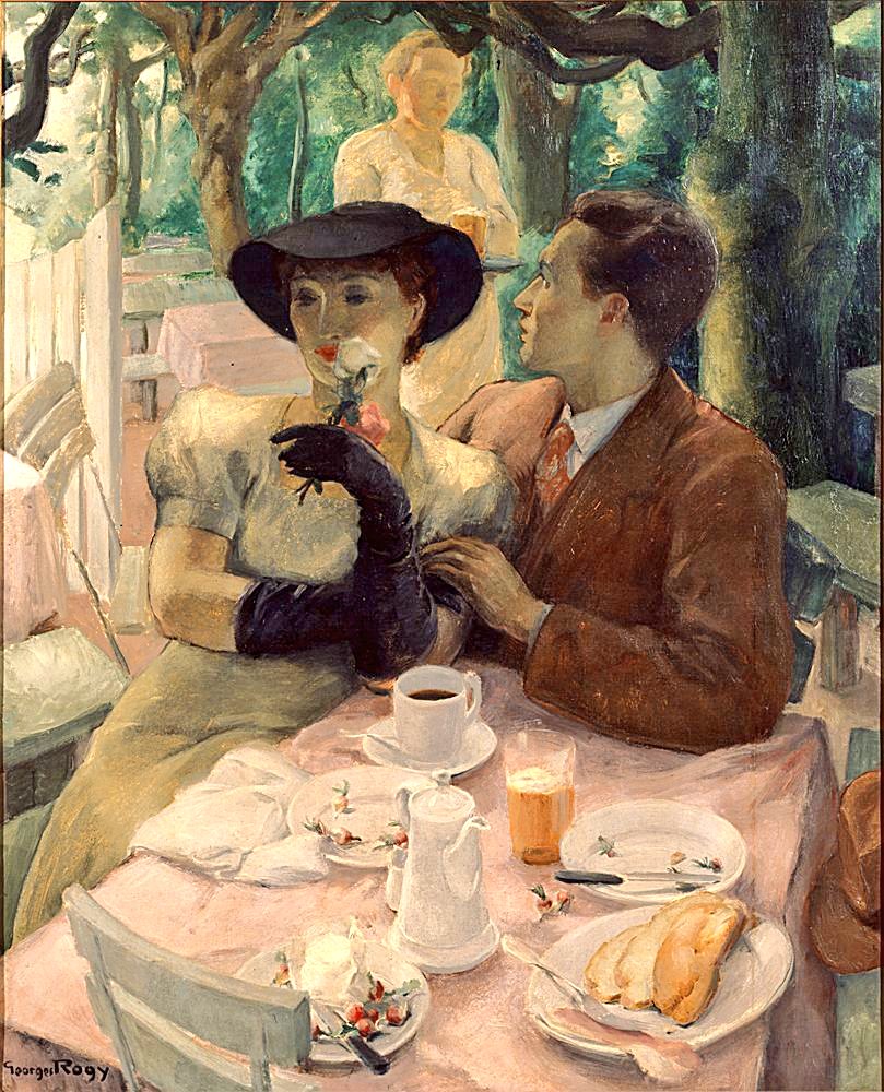 MorganaPictures's tweet photo. Georges Rogy (Belgian, 1897-1981)
The interrupted confidence,
Oil on canvas, 135 x 110 cm
#rogy #belgium #couple #food https://t.co/Y5qOcfbZUB