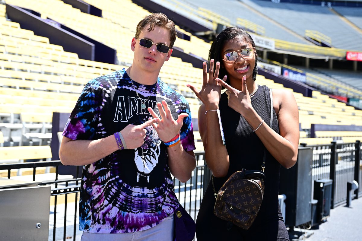 NATTY CHAMPS 💍

<a href="/JoeyB/">Joey Burrow</a> x <a href="/Reese10Angel/">Angel Reese</a>