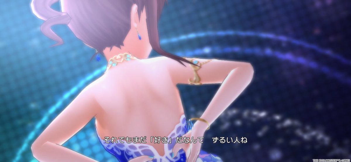 BeaMifune_P's tweet photo. その2
すみません背中がセクシーすぎるのは前からでしたっけ？(すっとぼけ)
逮捕ですよｸｫﾚﾊ……
余談ですが……Pとしての活動を休止してからiPad Proを売却してます、先述の理由＋iPadでの音ゲー(Deemo・Cytus等)をほぼやら���くなったので https://t.co/NZCP8nHKfo