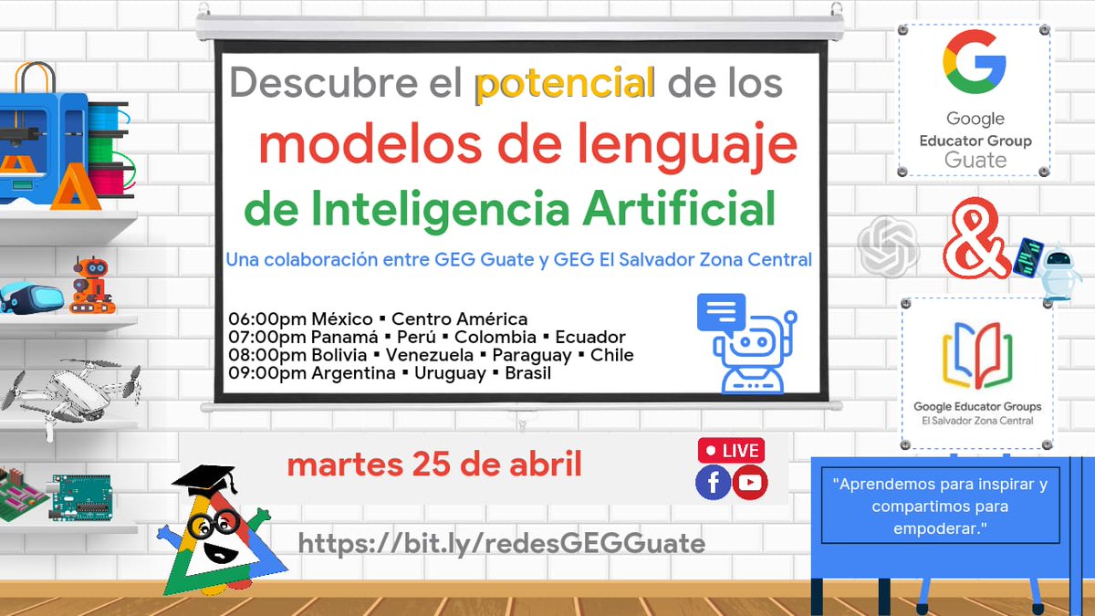 Quieres conocer sobre los modelos de lenguaje de #IA, click aquí para ingresar. 
youtube.com/live/-4qvJvVwa…