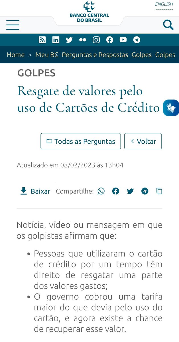 MagnoliaFDiazz's tweet photo. GOLPES

Resgate de valores pelo uso de Cartões de Crédito https://t.co/rAE1E7mJk1