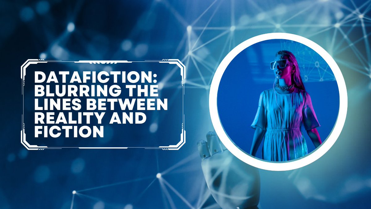 Datafiction: Blurring the Lines between Reality and Fiction.
Datafiction
youtu.be/V41d3ouJceA

#RealityvsFiction
#datascience #data 
#digitalnarrative
#Datamanipulation
#narrativedesign
#informationaesthetics
#mediacommunications
#AugmentedRealityeality
#VirtualReality