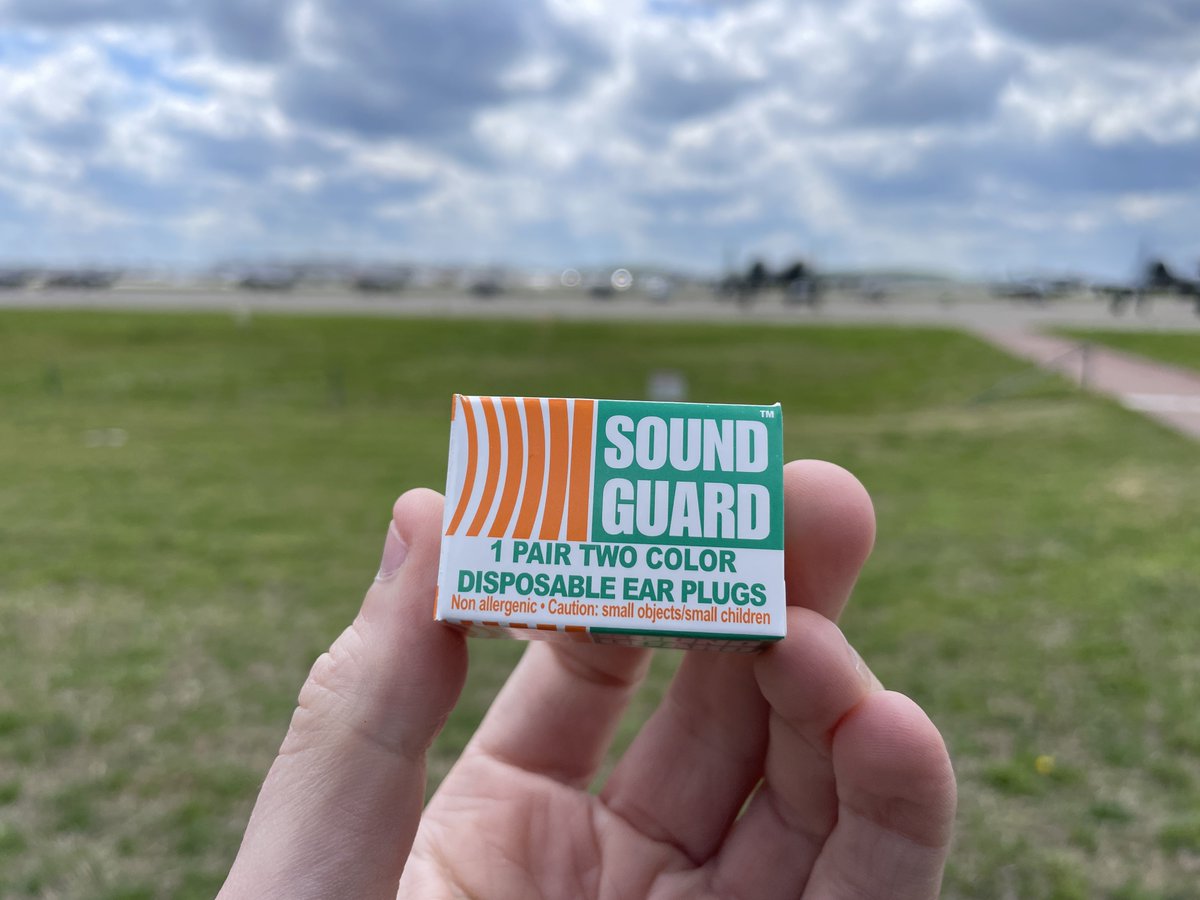 RyanHokeWAVE3's tweet photo. The Staff Sergeant with us here at the KY Air National Guard just handed me these. Bless you! “It’s gonna get a whole lot louder than this soon.” #WAVEThunder https://t.co/PmhZO3MGB6