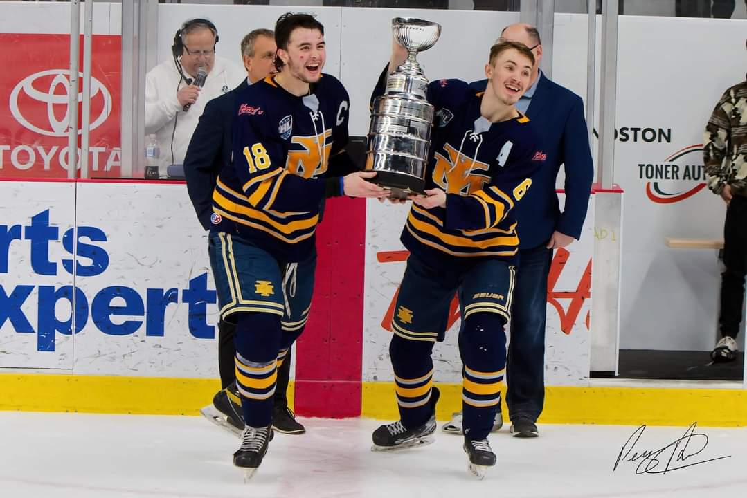 MarinersHockey's tweet photo. “Respect All. Fear None” 

2023 MHL Metalfab Champions https://t.co/2QbD87BnNH